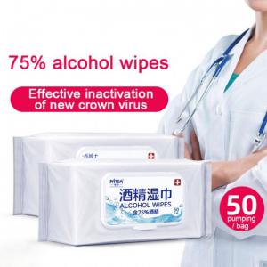 sanitizing alcohol wipes